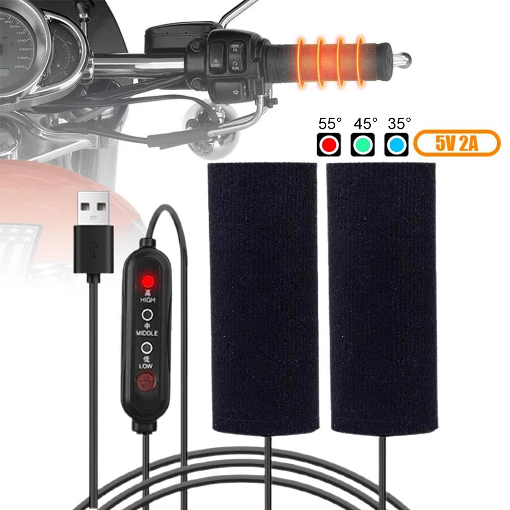 Motorcycle Gear Icon - Penghangat Setang Motor 12V 3-Mode, Pegangan