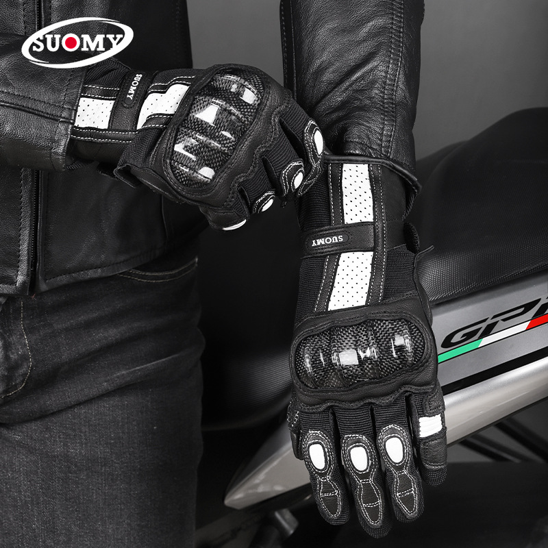 Sarung Tangan Motor Kulit SUOM - Xs Motorcycle Gear ulasan dan harga